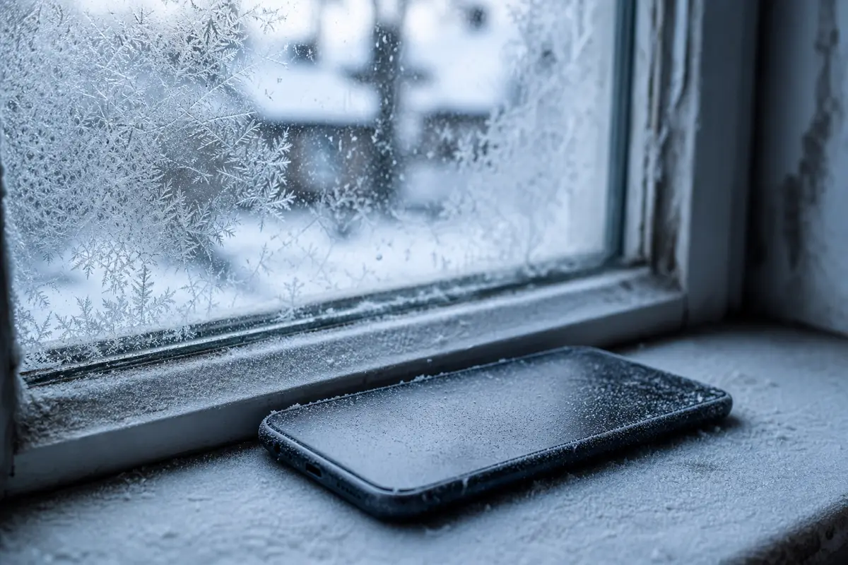 Pourquoi la batterie de votre téléphone se vide plus vite en hiver